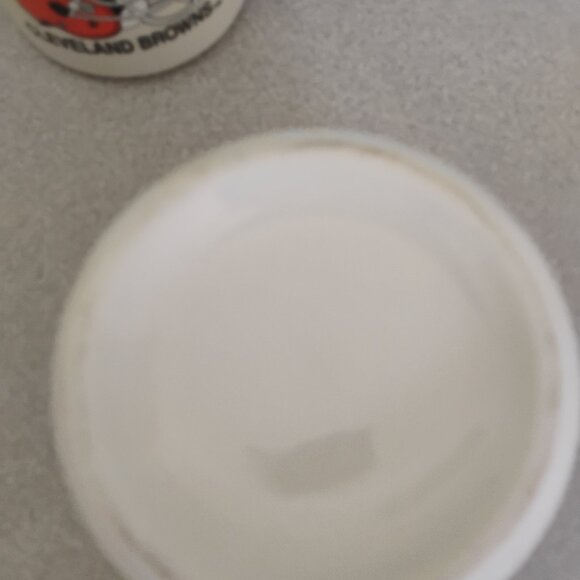 Cleveland Brown Gold Trim Coffee Mugs, set of 2 - Picture 4 of 4